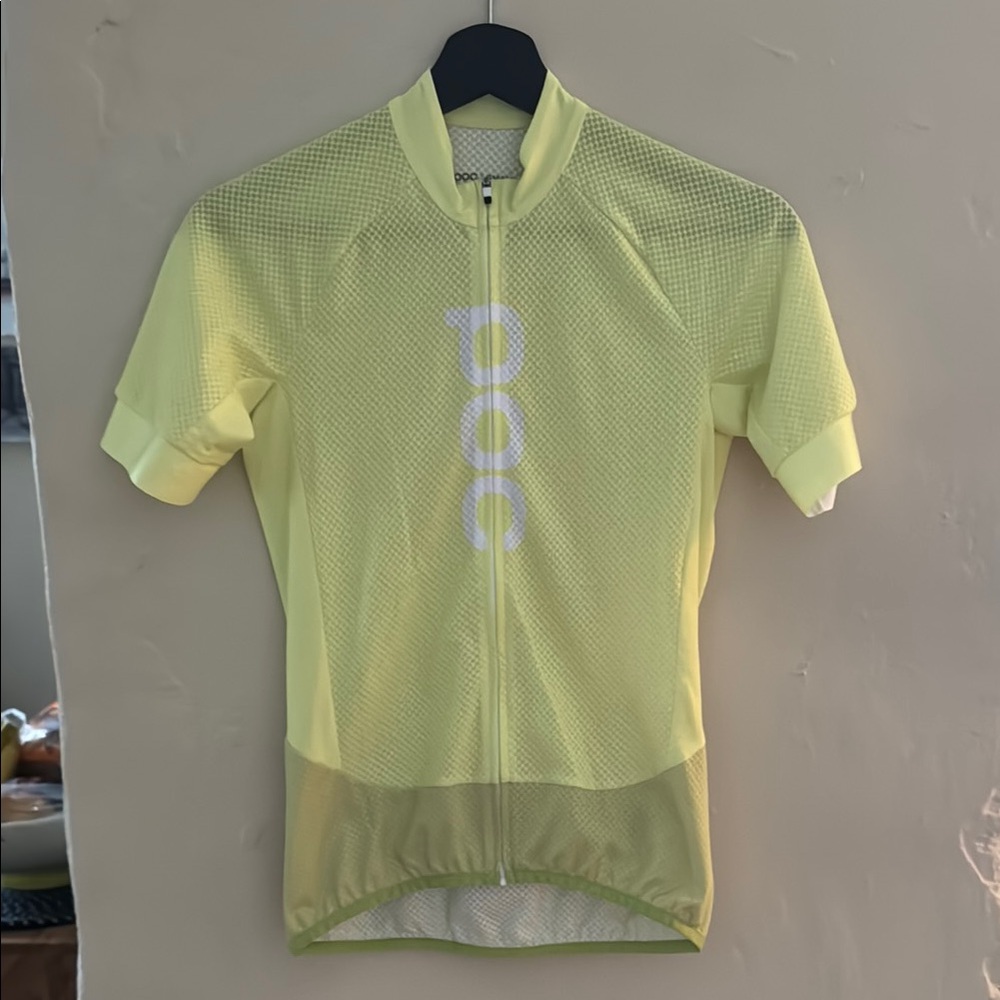 POC Women's Yellow Cycling Jersey